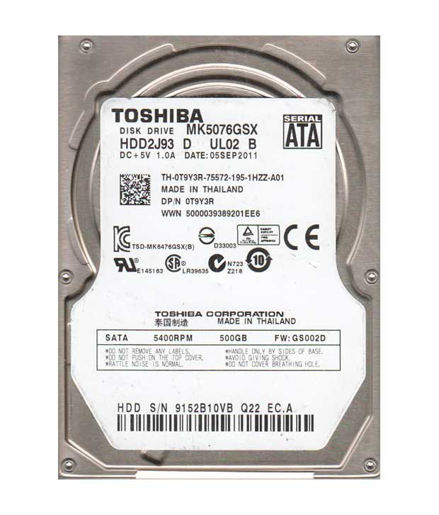 toshiba hdd2l01 disk drive